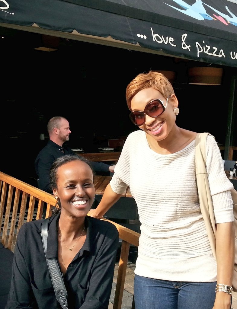 kgchristopher's tweet photo. I've always referred to her, as my personal, Iman... @HaweyaM, bisous, mon amie😘 https://t.co/E5isfxaFdC