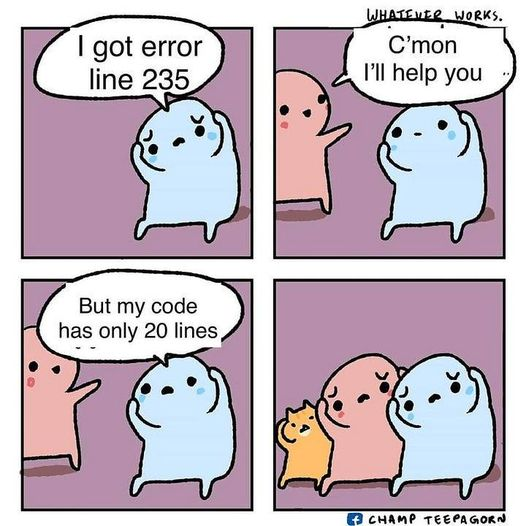PR0GRAMMERHUM0R's tweet photo. Existential crisis https://t.co/XmriTzsVMn https://t.co/Bnmcz6x7vt