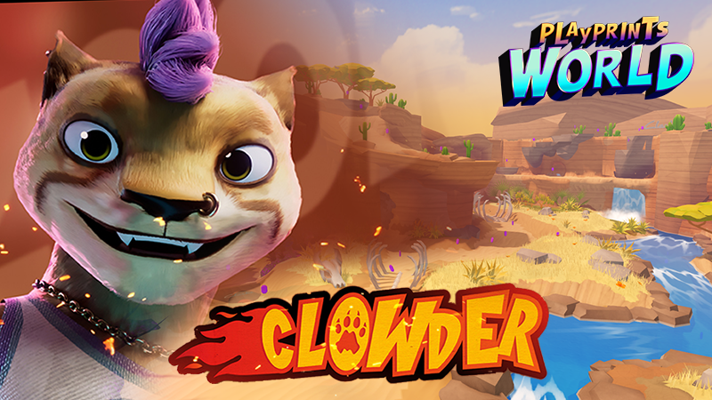Clowder's the ultimate 🐾 PLAYPRINTS A-Lister! With a love for athletics, breakdancing, yoga, and grooving to rap music, Clowder brings the purr-fect combination of talent and swagger. 🕺

Get ready to blaze across the savannah! 🏜

🔗 zurl.co/cFSK