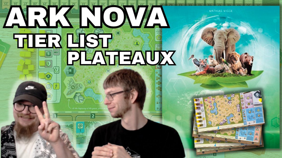 BKrywicki's tweet photo. #Tierlist des Plateaux Zoo d'#ArkNova, juste à temps pour le tournoi @FirstPlayerFR qui débute demain ! #Boardgame #jds #j2S @FeuerlandSpiele @SuperMeeple 
https://t.co/TM8Ch9wd3E https://t.co/cwxtjJZgr3