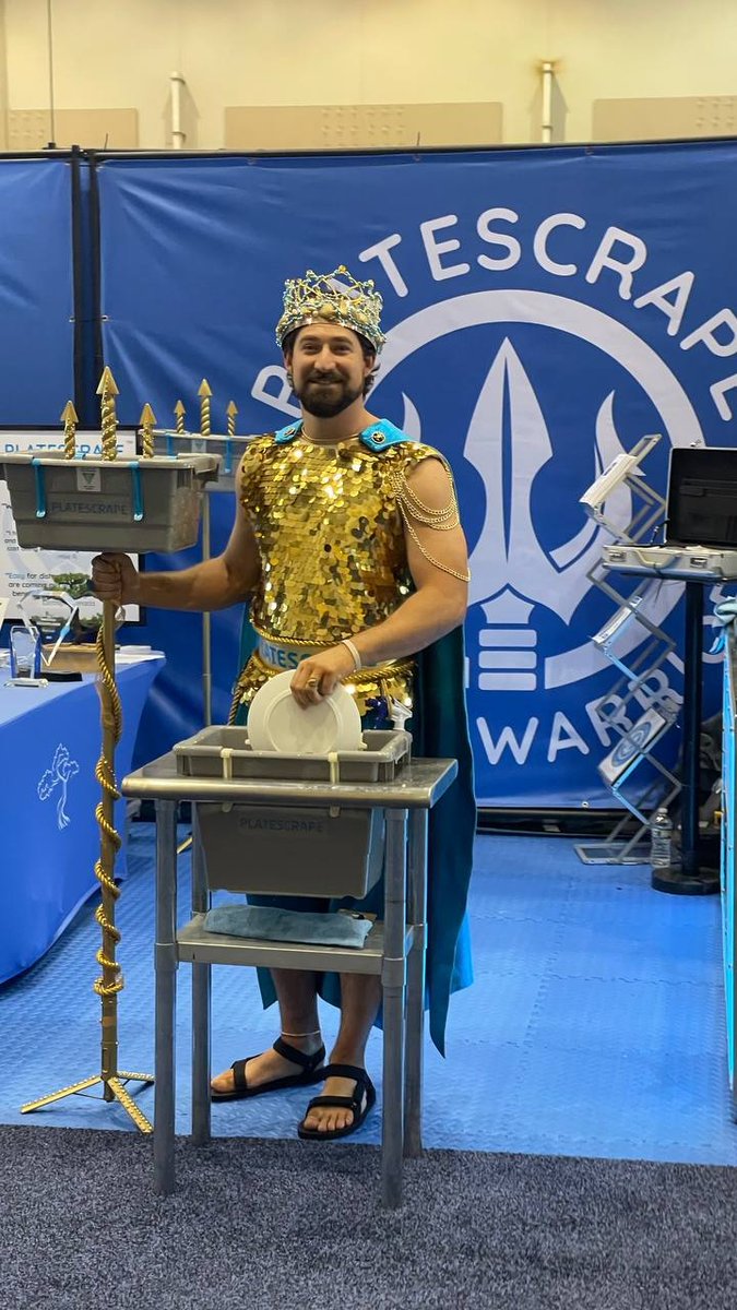 PlateScrape's tweet image. Revolutionizing the restaurant world at the National Restaurant Association Trade Show in Chicago! 🌟PLATESCRAPE not only makes your life easier but also helps conserve water! 🍽️🌊🌍💧 #RestauranTech #SustainabilityMatters #WaterConservation #InnovationAtItsFinest