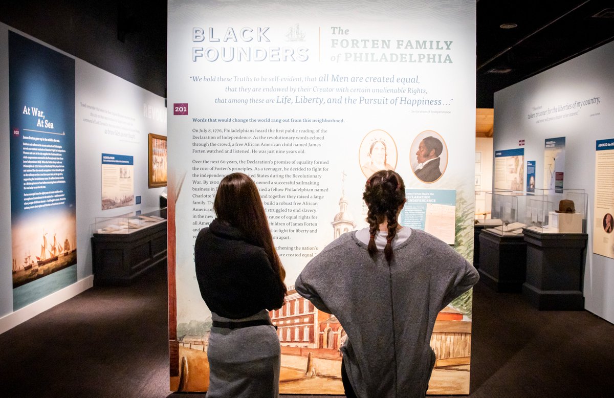 📽️ Join us Friday, June 16 to be among the first to see the new 26-minute film “Black Founders: The Forten Family of Philadelphia,” presented by @whyy and the Museum!

Enjoy a wine and cheese reception, Q&A, and access to our #BlackFounders exhibit: bit.ly/3oHiP0n