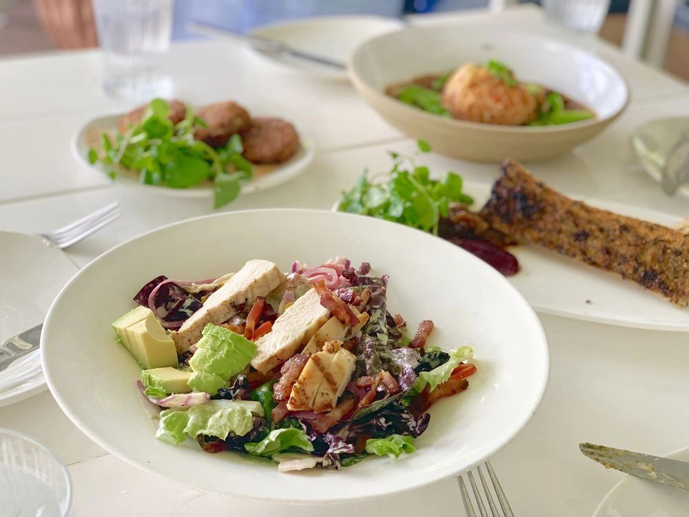 Brixnapavalley's tweet photo. We're just going to come out and say it: Brix Restaurant salads don't get the hype they deserve! Crisp, delicious ingredients, and a very healthy meal choice to boot. Give one a try next time you stop by or place an order to-go online. 🥗 https://t.co/9lzINg8FAX