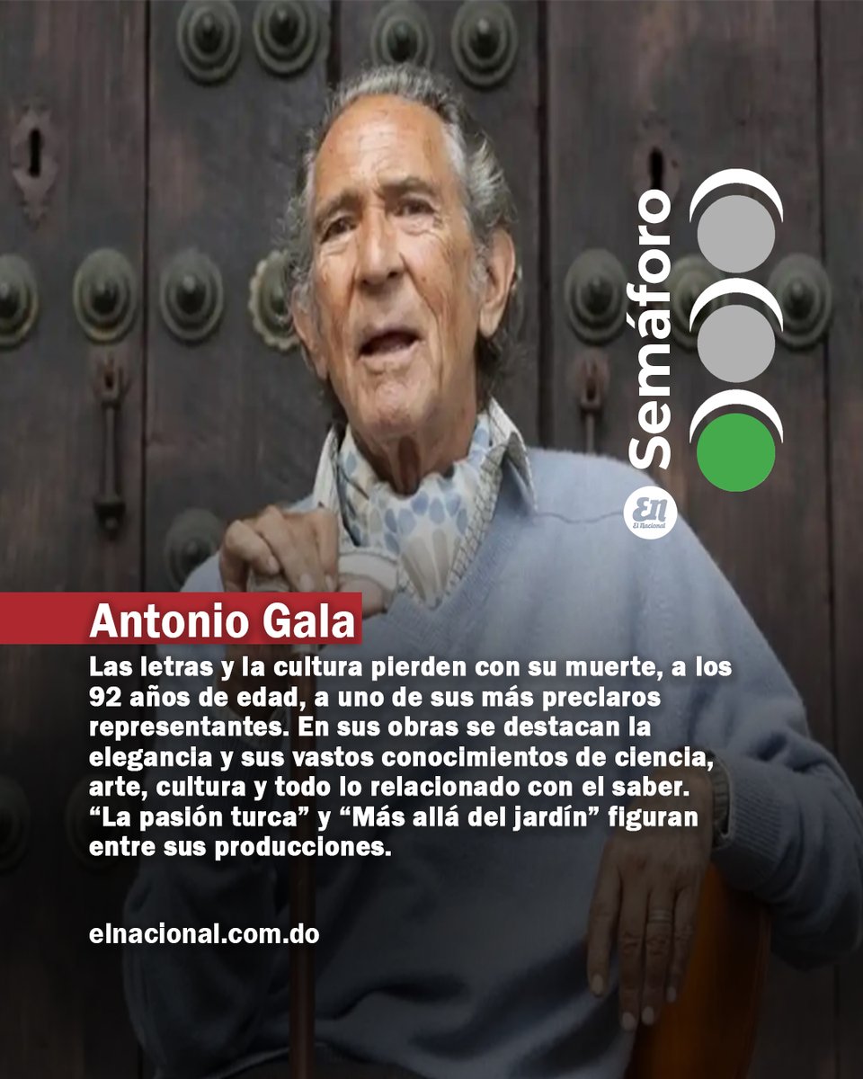 El Nacional (@ElNacionalRD) on Twitter photo 2023-05-31 19:01:28 #ElSemáforoEN | Este miércoles en la sección tricolor figuran el fiscal de Puerto Príncipe, Jacques Lafontant, el director del Intrant, Hugo Beras, y el fallecido escritor, Antonio Gala. ow.ly/y48150OB7aW #PáginaDos #ElNacionalRD #ElSemáforoEN | Este miércoles en la sección tricolor figuran el fiscal de Puerto Príncipe, Jacques Lafontant, el director del Intrant, Hugo Beras, y el fallecido escritor, Antonio Gala. ow.ly/y48150OB7aW #PáginaDos #ElNacionalRD