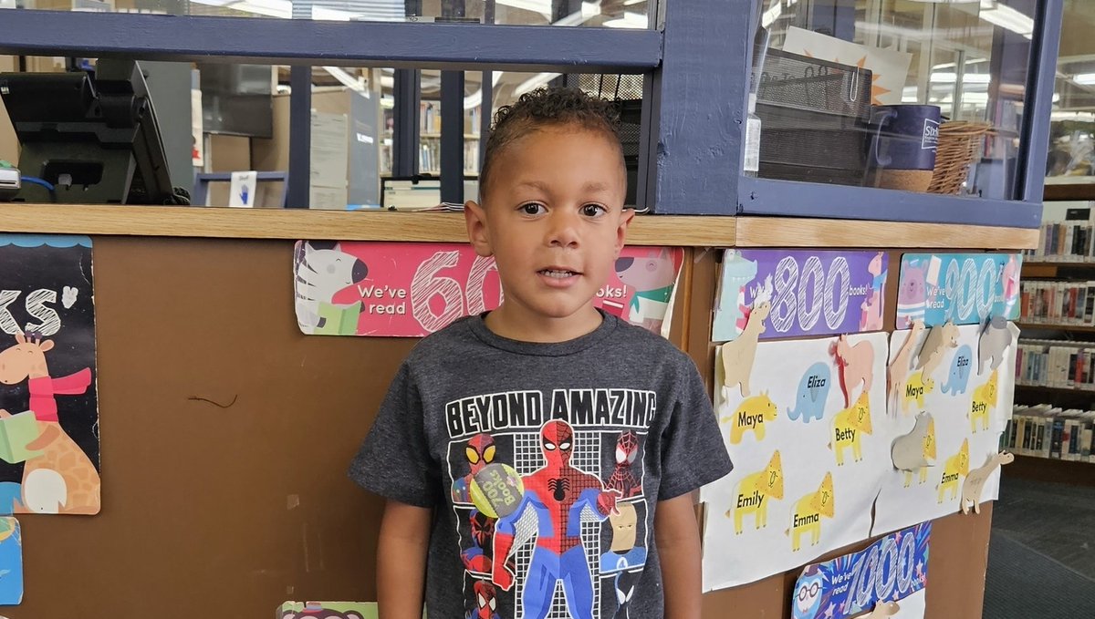 smrld's tweet photo. Isaiah has read 700 books in the 1000 Books Before Kindergarten Challenge. Visit https://t.co/XWv4Rszzt1 to register your reader today!
📚 @1000BooksB4K #1000booksbeforekindergarten #1000booksb4k #littlereader #raisingreaders #picturebooks #earlyliteracy #readtothem #smrldreads https://t.co/zKTXP8osMX