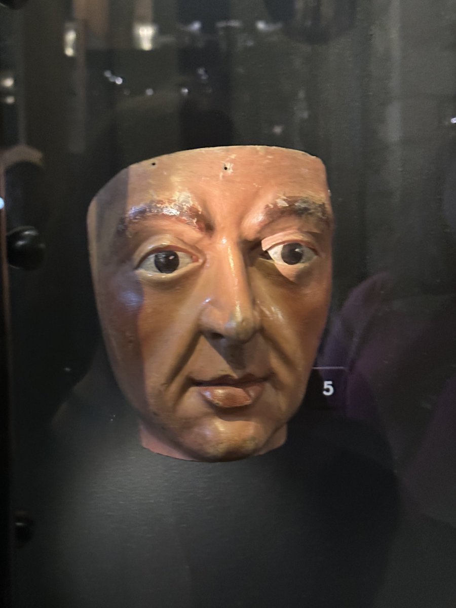 Wooden heads &amp; hands, carved in the 1680s to be used in The Line of Kings display in the Tower of London (where historic royal armour was displayed on lifelike figures). The great Grinlong Gibbons carved the figure of Charles I. My favourite is Henry VIII -instantly recognisable!