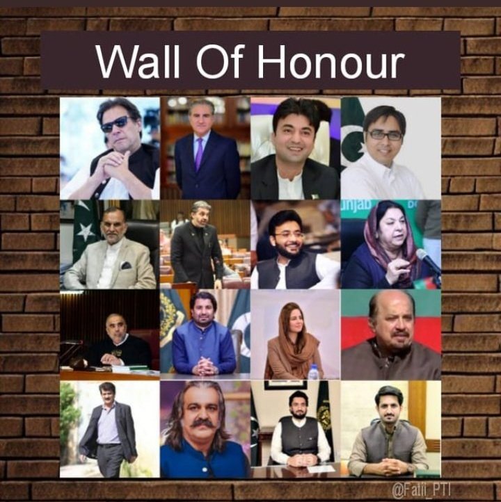 The wall of honour,
The wall of tigers
The wall of Khan worries.
#اکیلانیازی_مارےگا_بازی 
@TM__FLW