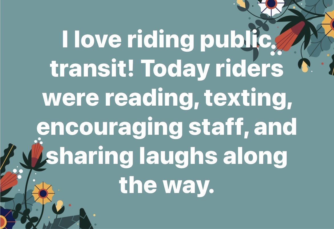 KimRoneyAVL's tweet image. I love riding #publictransit! Today riders were reading, texting, encouraging staff, and sharing laughs along the way. Our drivers are often the first people we see on our best and worst days, which is why I advocate for #BetterBusesTogether alongside our ATU Local 128.