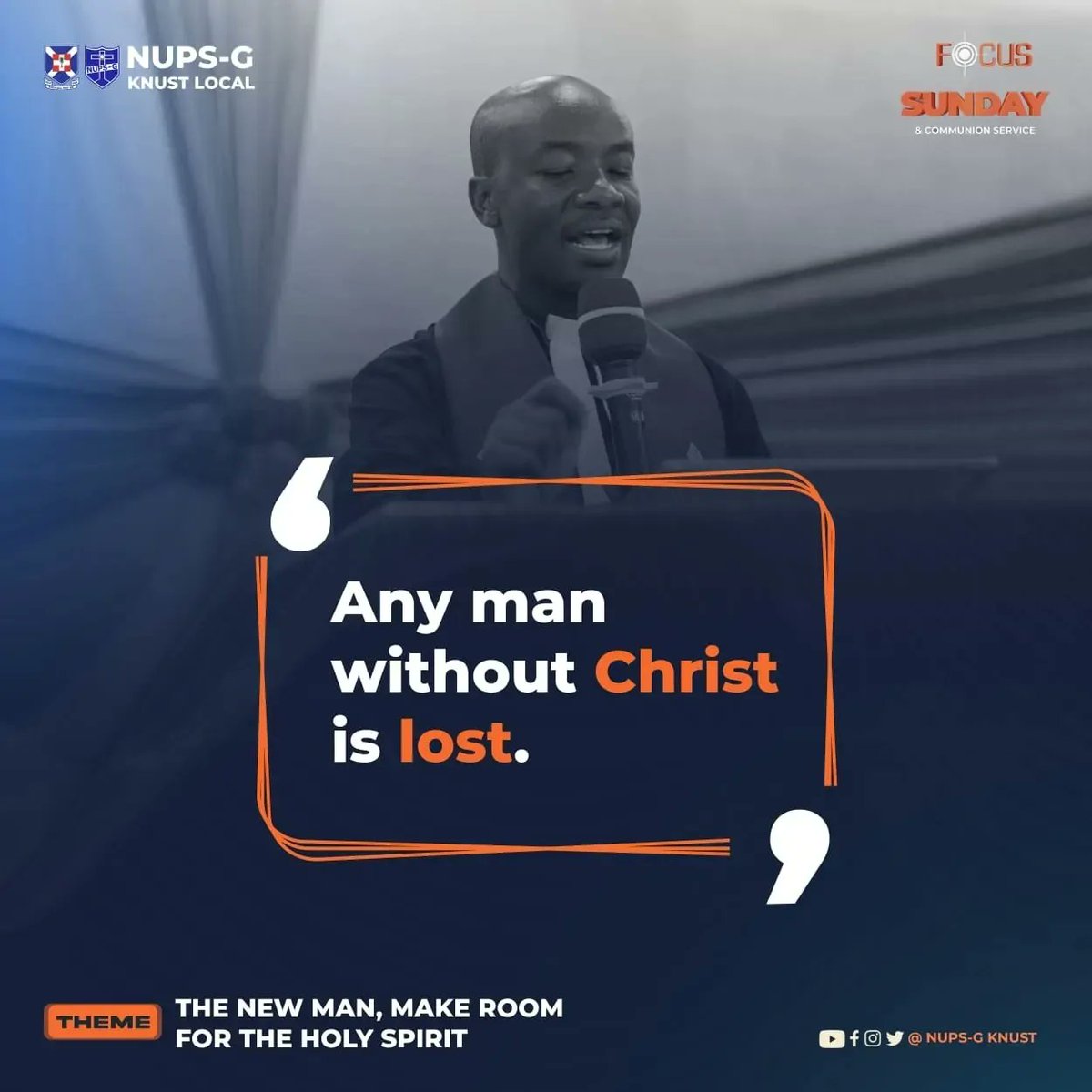 nupsgknust's tweet image. This is the word of God 
Focus Sunday ❤️ 
#focusweek
#nupsgknust