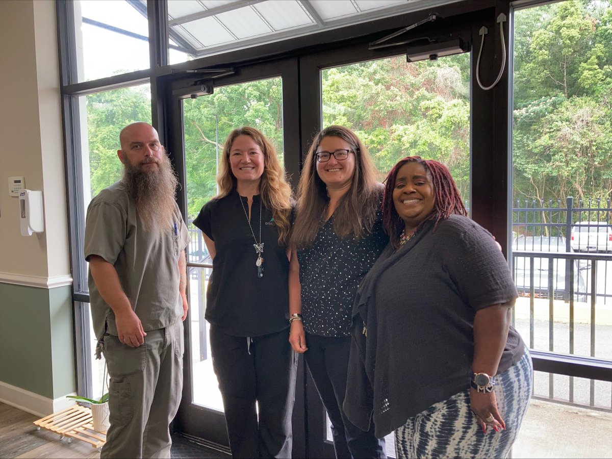May is Nurse Appreciation Month. Thank you to our amazing nurses (Jeremy Vice &amp; Lori Harrison) that work diligently to serve our clients. Thank you to our amazing MAT Team (from left to right: Jeremy Vice, Lori Harrison, Jennifer Travieso, and Tameka Footman)