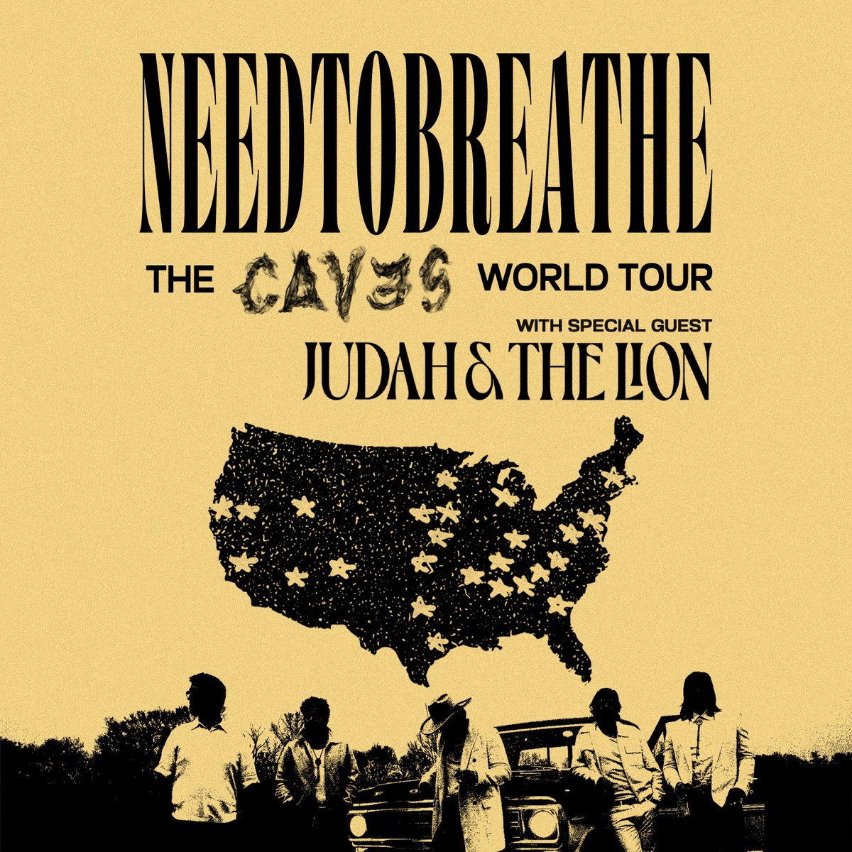 The CAVES World Tour announces tomorrow at 12pm ET. Sign up for our newsletter so you don’t miss out on our pre-sale code. <a href="/NEEDTOBREATHE/">NEEDTOBREATHE</a> 

judahandthelion.com/subscribe