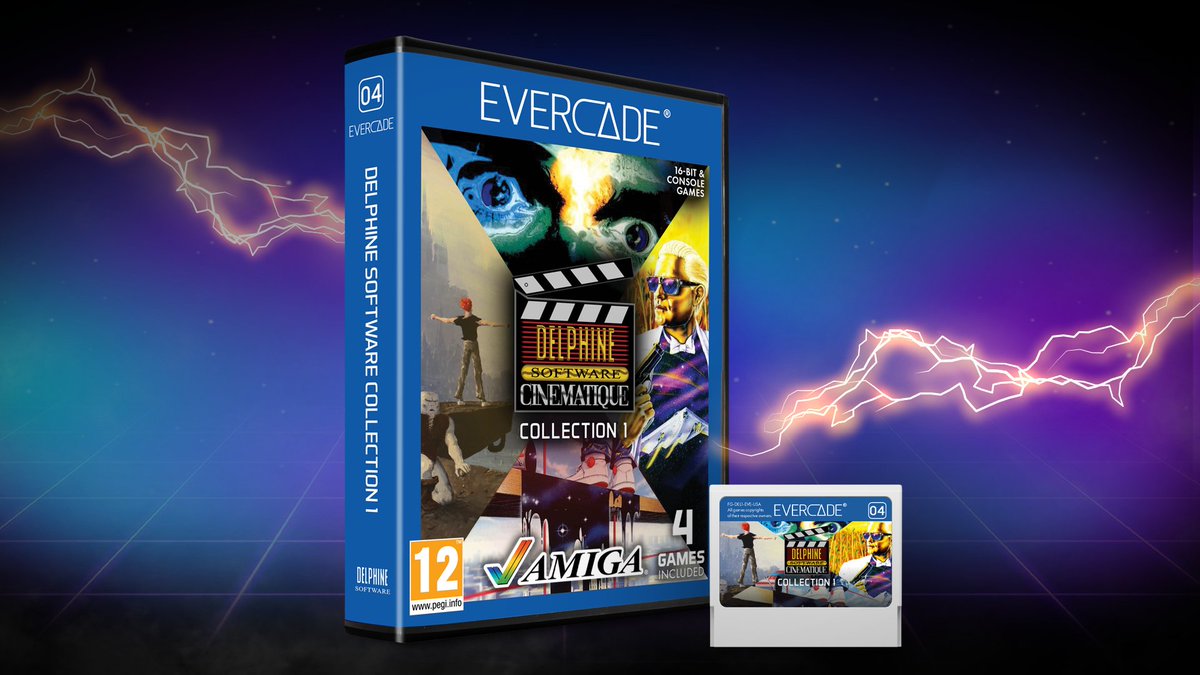 NEW CART ANNOUNCEMENT: More Amiga is coming to Evercade with Delphine Software Collection 1. Try the stunning Another World, the classic console version of Flashback, and the excellent Future Wars and Operation Stealth! Pre-Order July 2023, Out Sep 2023 youtube.com/watch?v=Z4VIBF…