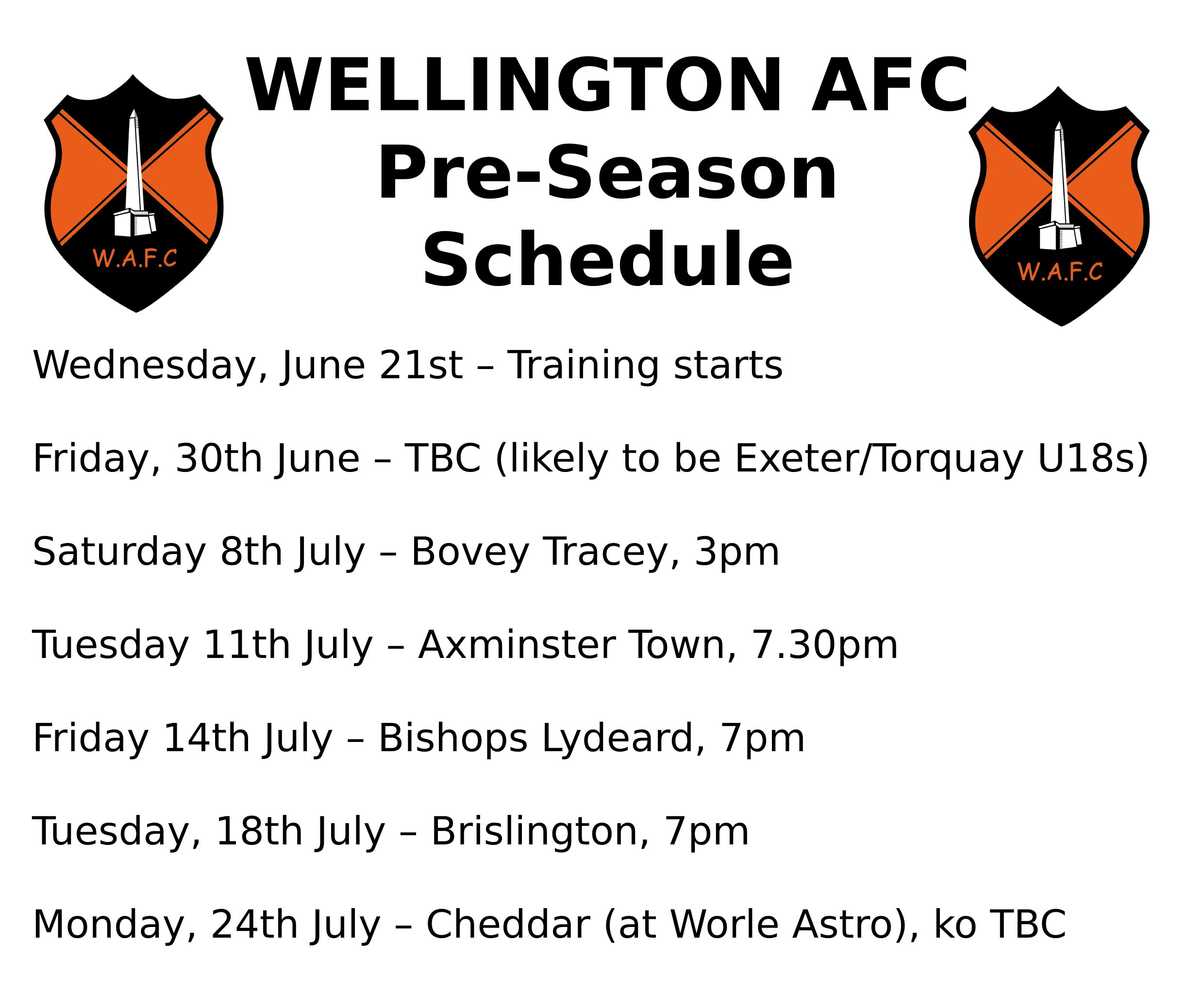 Wellington AFC (Wellington_AFC) / Twitter