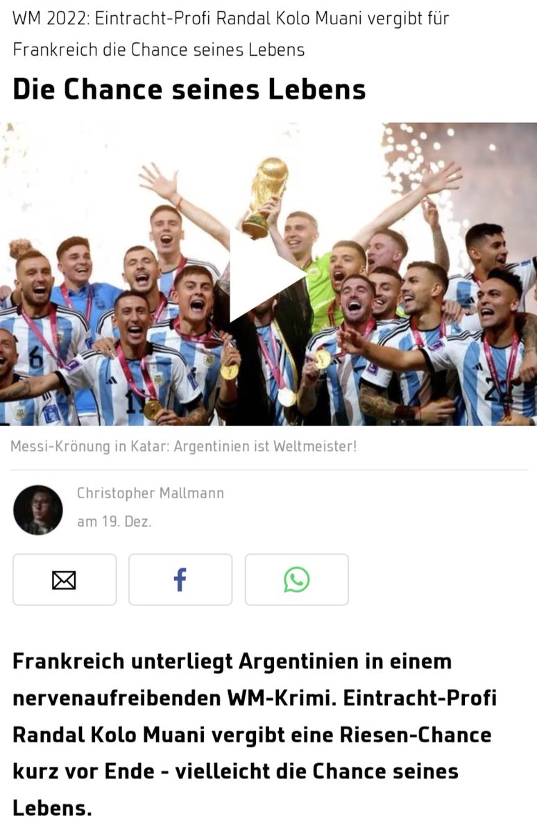 Ehm... War da nicht was?

#DFBPokal #frankfurt #leipzig #muani #finale