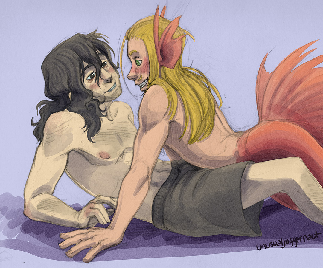 More mermay content before may ends ;-; #erasermic #bnha