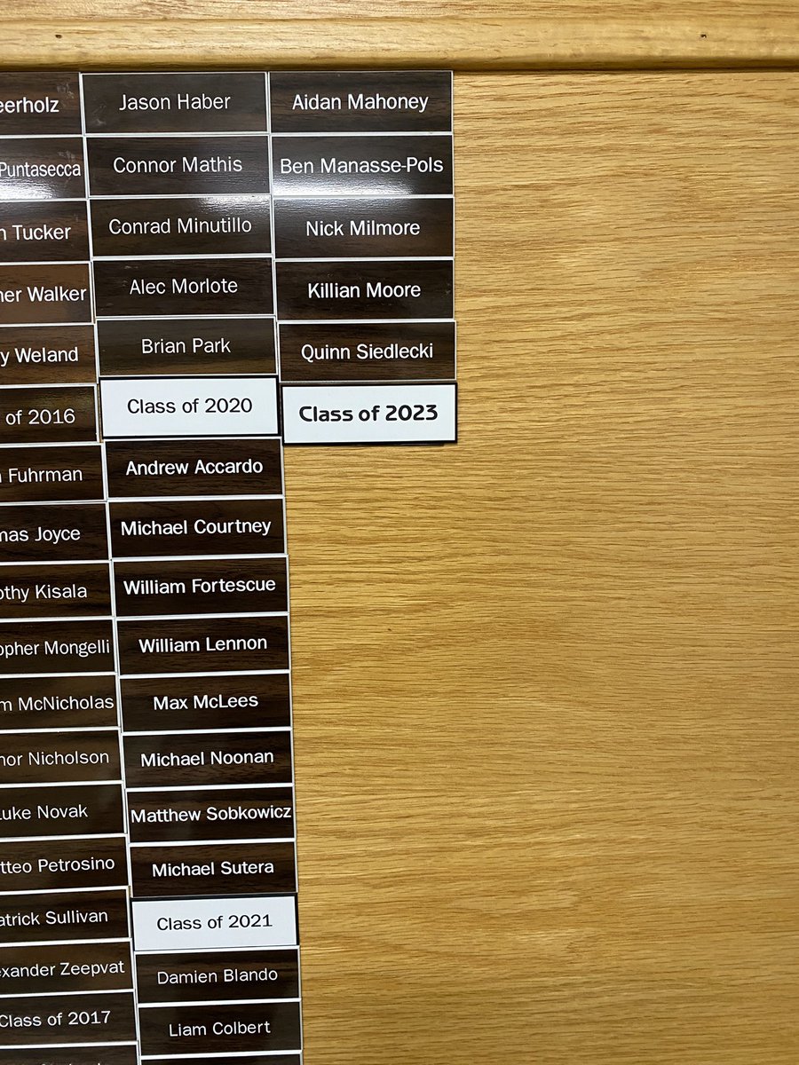 Tomorrow at the Senior Awards dinner we get to announce the newest class of Ironman Award winners! Who will they be? Stay tuned to find out!