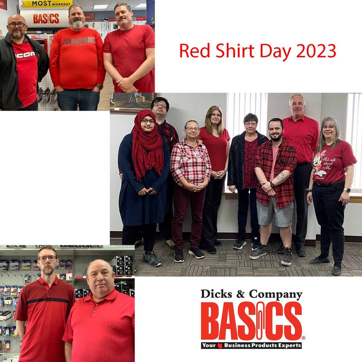 🔴 Happy Red Shirt Day! We proudly wear red to show solidarity with individuals and families living with disabilities. Let's all work towards an entirely accessible and inclusive society in Canada. 🤝 #RedShirtDay #RedForAccessAbility