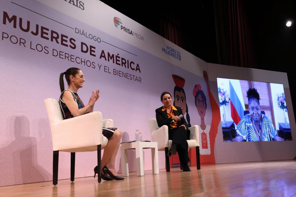 💜 Para la Dra. <a href="/Claudiashein/">Claudia Sheinbaum Pardo</a> defender la igualdad sustantiva de las mujeres es fundamental. 👉Así como la lucha por la justicia, la libertad, el bienestar, y la democracia.

Porque lucha contra la discriminación en cualquiera de sus formas ➡️ #EsClaudia

#MujeresDeAmerica