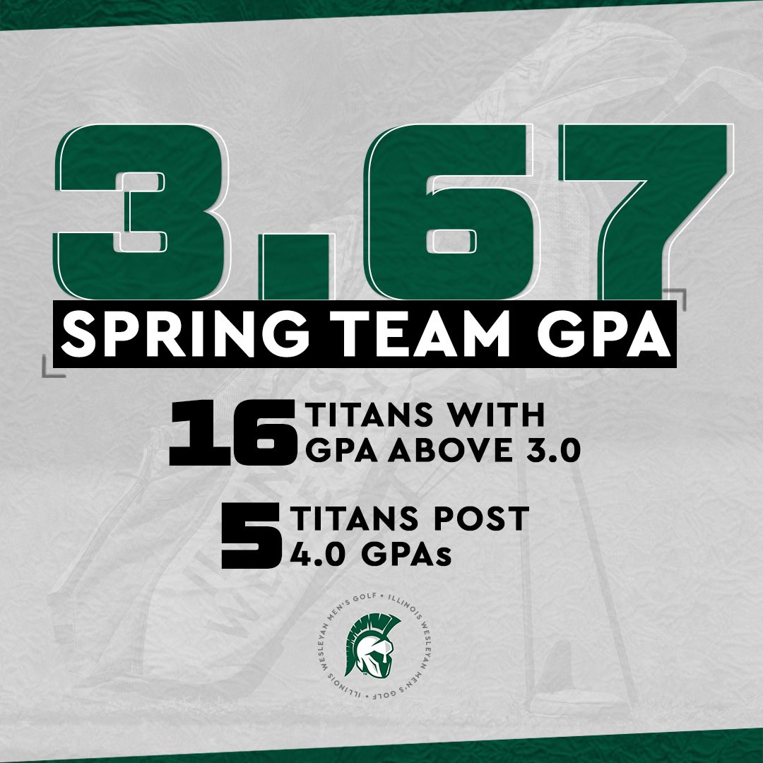 The Titans put together a GREAT semester to close out the year! 

#TGOE #whyd3 #d3golf