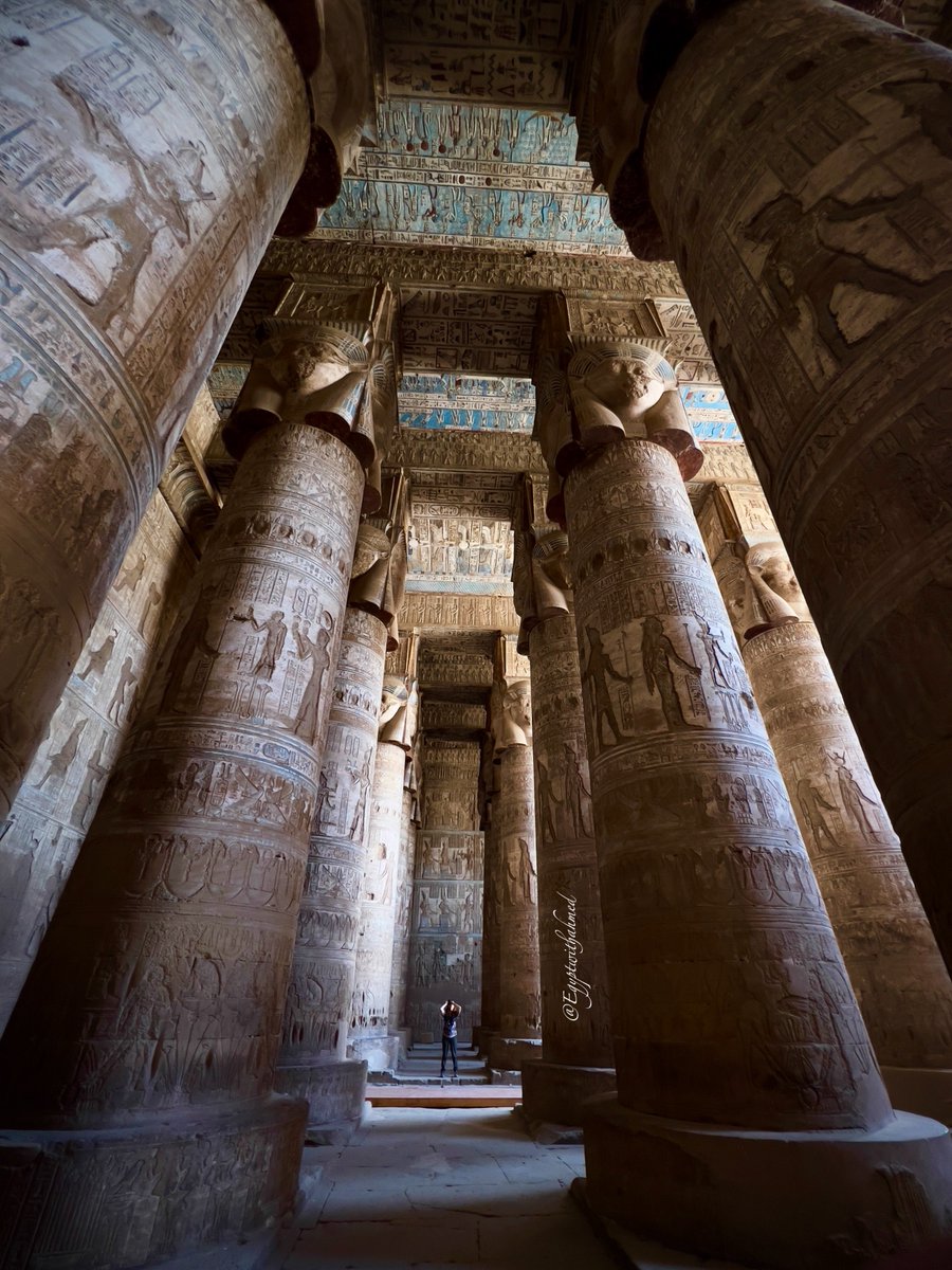 Temple of Dendera! 

📸 me 
#VisitEgypt