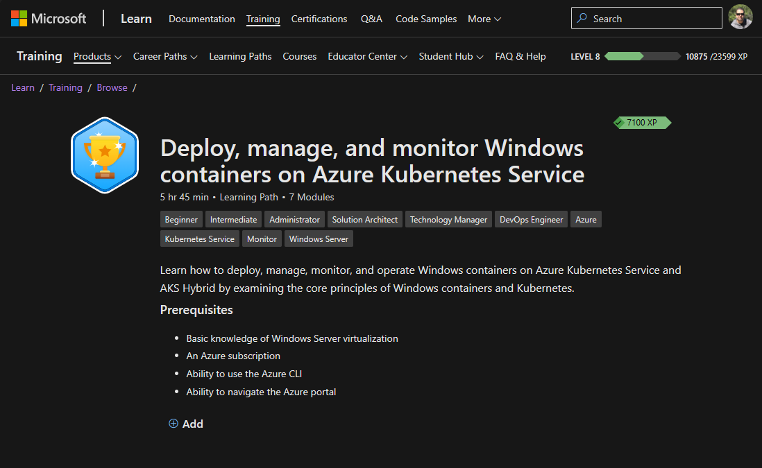 WirelessLife's tweet photo. ๐ข New #WindowsContainer content on Microsoft Learn released! ๐๐ง Dive deep into containerization, orchestration, and more. Check it out @vrapolinario's post ๐ https://t.co/JKqKx6jfeN #ITOps #Microsoft #LearnTogether https://t.co/n6TCznBuXE