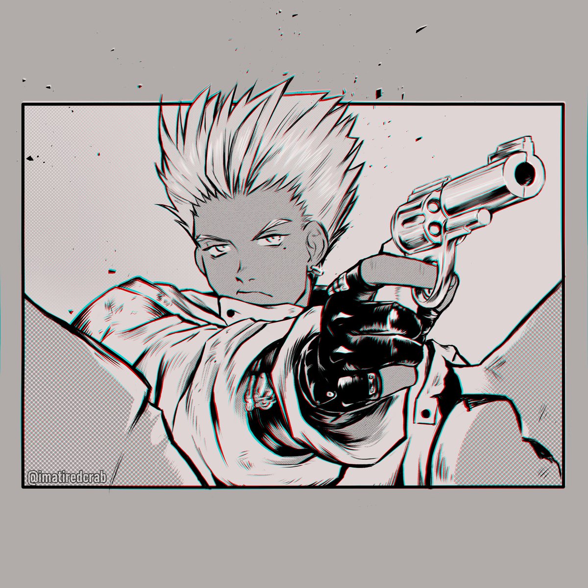 imatiredcrab's tweet photo. did some Trigun manga panel redraws!
#vashthestampede  #NicholasDWolfwood https://t.co/8a1gjq8Nmx