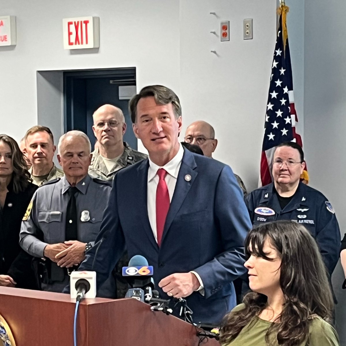 VDEM's tweet photo. More than 170 partners attended our event at the Emergency Operations Center today. VDEM team members stressed the importance of people across Virginia having flood insurance, checking their current insurance & staying prepared all hurricane season long. #GetReadyVA #FloodAwareVA https://t.co/wd2vfgRQSy