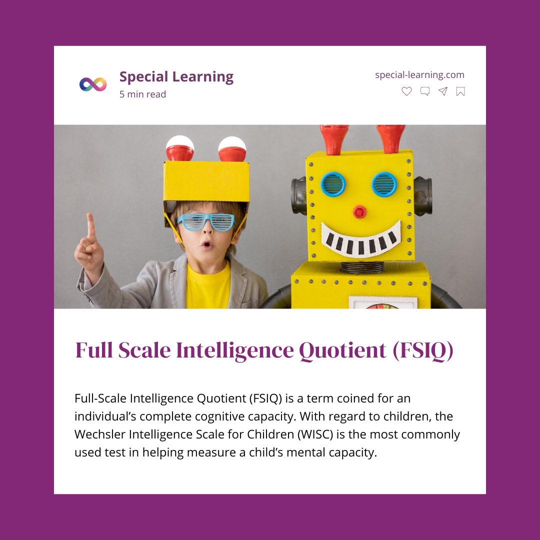speciallearning's tweet photo. Have you ever wondered what your #FSIQ is?
You may have heard of #IQ, but FSIQ is a more comprehensive measure of overall intelligence.
Learn more with this #fascinating read.
https://t.co/DzdVIJXnAd
#intelligence #FSIQ #IQtesting #mentalability #parenting #wednesday https://t.co/Vo9GQrhmZt