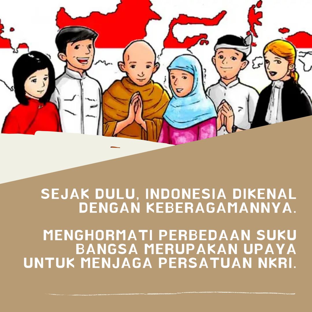 Menghormati  Perbedaan Suku , Budaya dan Agama Upaya Menjaga Persatuan NKRI berdasar Pada Pancasila 

#PancasilaGotongRoyong
Harga Diri Bangsa