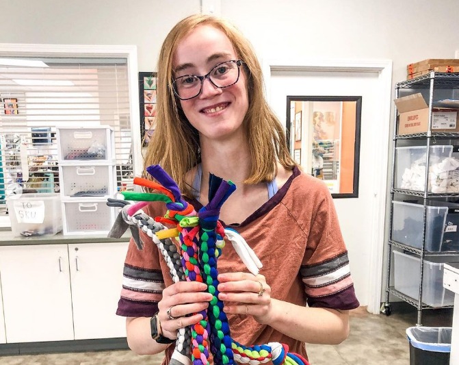 ICKCConnections's tweet image. Congratulations to our amazing students! 🎉👏🐶 We are thrilled to announce that they have not only hit, but exceeded all production goals for the month of May on our handmade dog bandanas and toys. We couldn't be more proud of them.

#madeinkc #handmade #dogbandanas