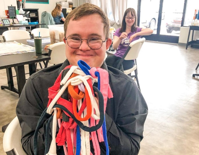 ICKCConnections's tweet image. Congratulations to our amazing students! 🎉👏🐶 We are thrilled to announce that they have not only hit, but exceeded all production goals for the month of May on our handmade dog bandanas and toys. We couldn't be more proud of them.

#madeinkc #handmade #dogbandanas