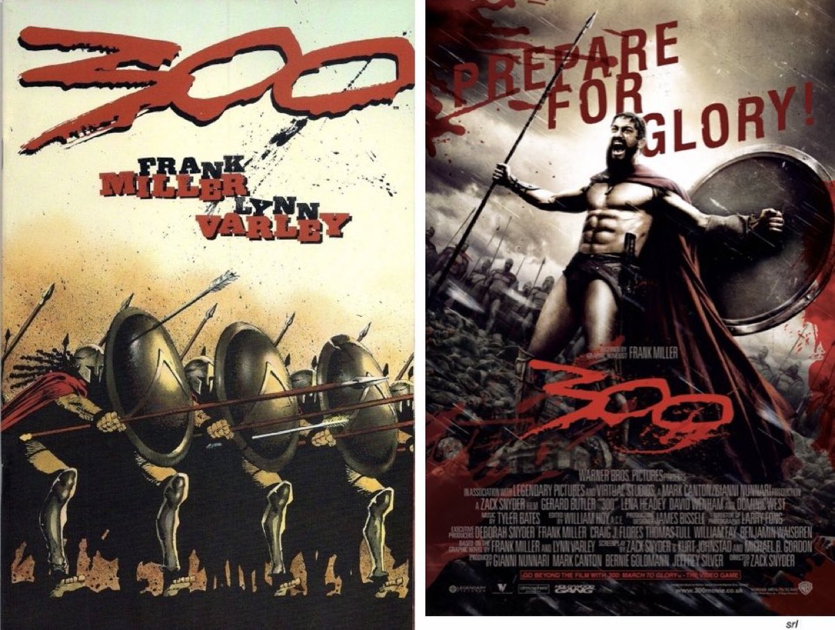 9pm TODAY on #5STAR 

The 2006 #Historical #Action film🎥 “300” directed by
#ZackSnyder from a screenplay co-written with #KurtJohnstad & #MichaelBGord

Loosely based on the 1998 comic series by #FrankMiller & #LynnVarley

🌟#GerardButler #LenaHeadey #DavidWenham #DominicWest