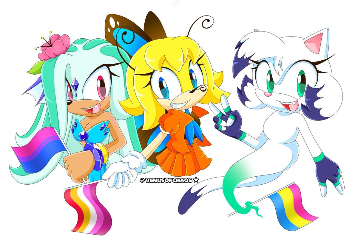 Starting of pride with some OC work! 🏳️‍🌈

Life The Ghost cat belongs to @AfterLi51707799 
Aquamarine The Siren belongs to @SumpthinPhishy 

#sonic #SonicTheHedgehog #Pride2022