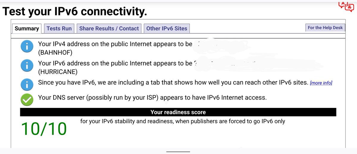 niclaszeising's tweet photo. @IPv6_mannen Swedish ISPs suck and leave me with legacy IP. I have to use a tunnel to get proper connectivity. It works, though. https://t.co/VdK7CheVj3