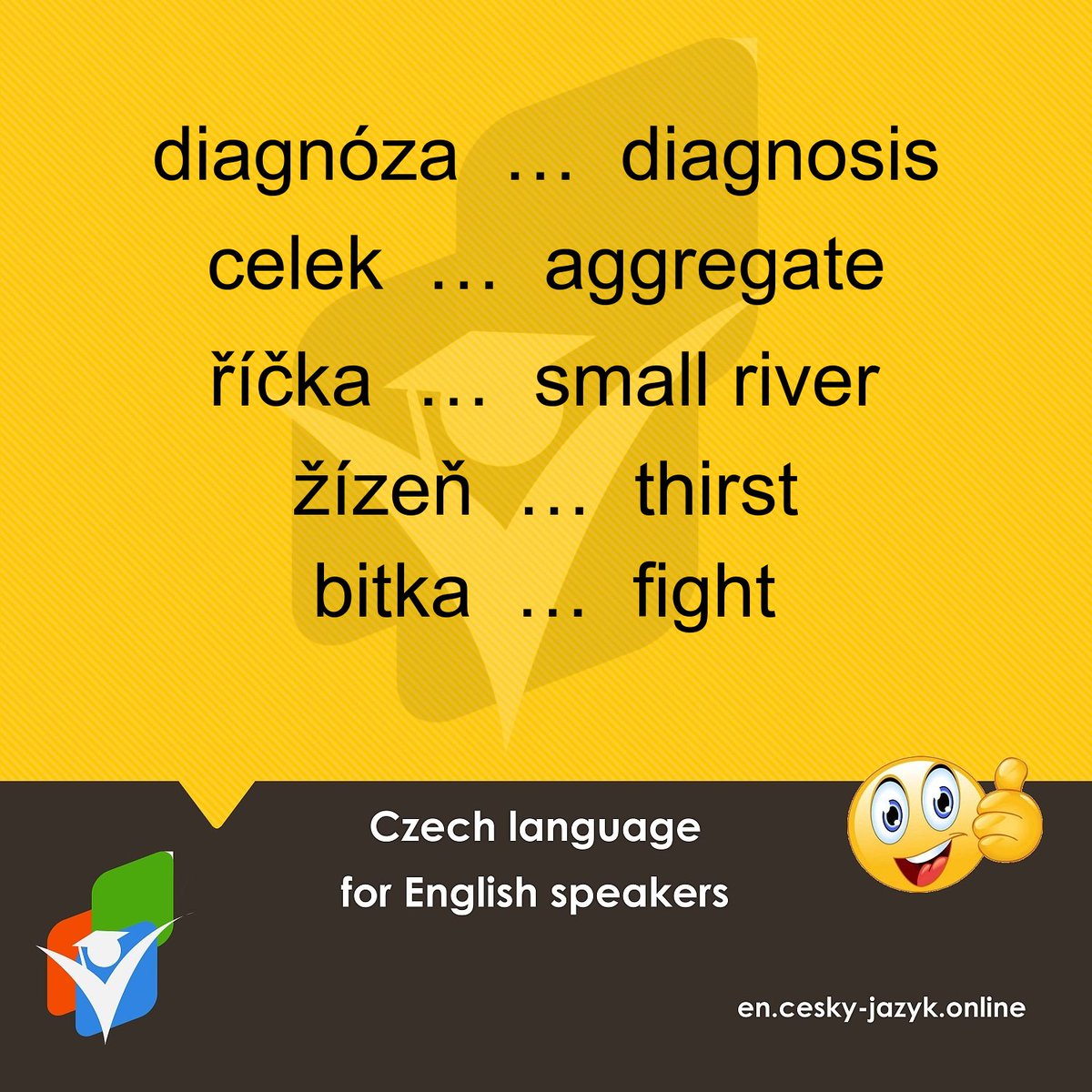 CestinaProCiz's tweet photo. Czech language
Try a Czech course - without any obligations
https://t.co/ci8skAJKCf
#czechlanguage #czechphrases #czechonline #czech #czechia #vocabulary #czechvocabulary #czechwords https://t.co/NNineuA6ZY