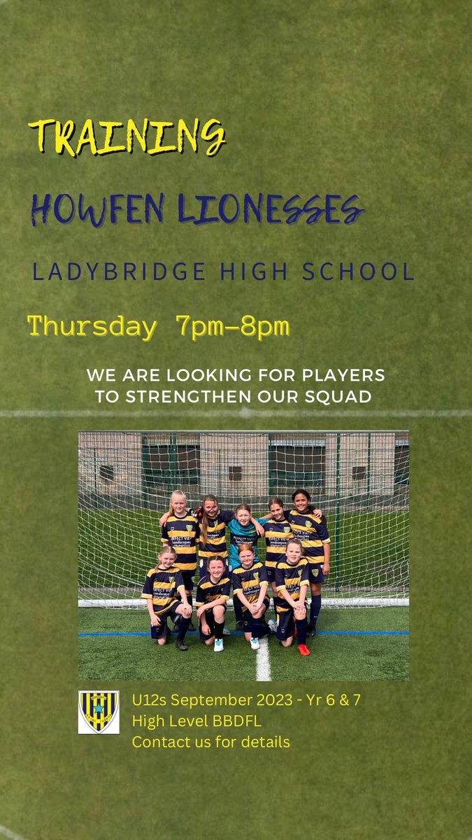 Howfen Lionesses U12 (2023/2024) tweet media