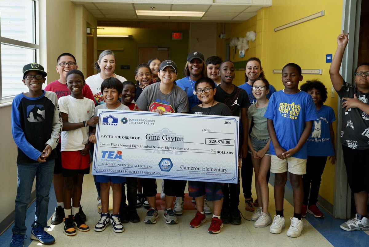 👏👏👏Today we got to recognize our state designated teachers! It is so important we reward our teachers for their amazing performance in the classroom! #txed #TIA #HB3 <a href="/SAISDFoundation/">SAISD Foundation</a> <a href="/SAISD/">San Antonio ISD</a> <a href="/cep_team/">City Education Partners</a> <a href="/teainfo/">Texas Education Agency</a>