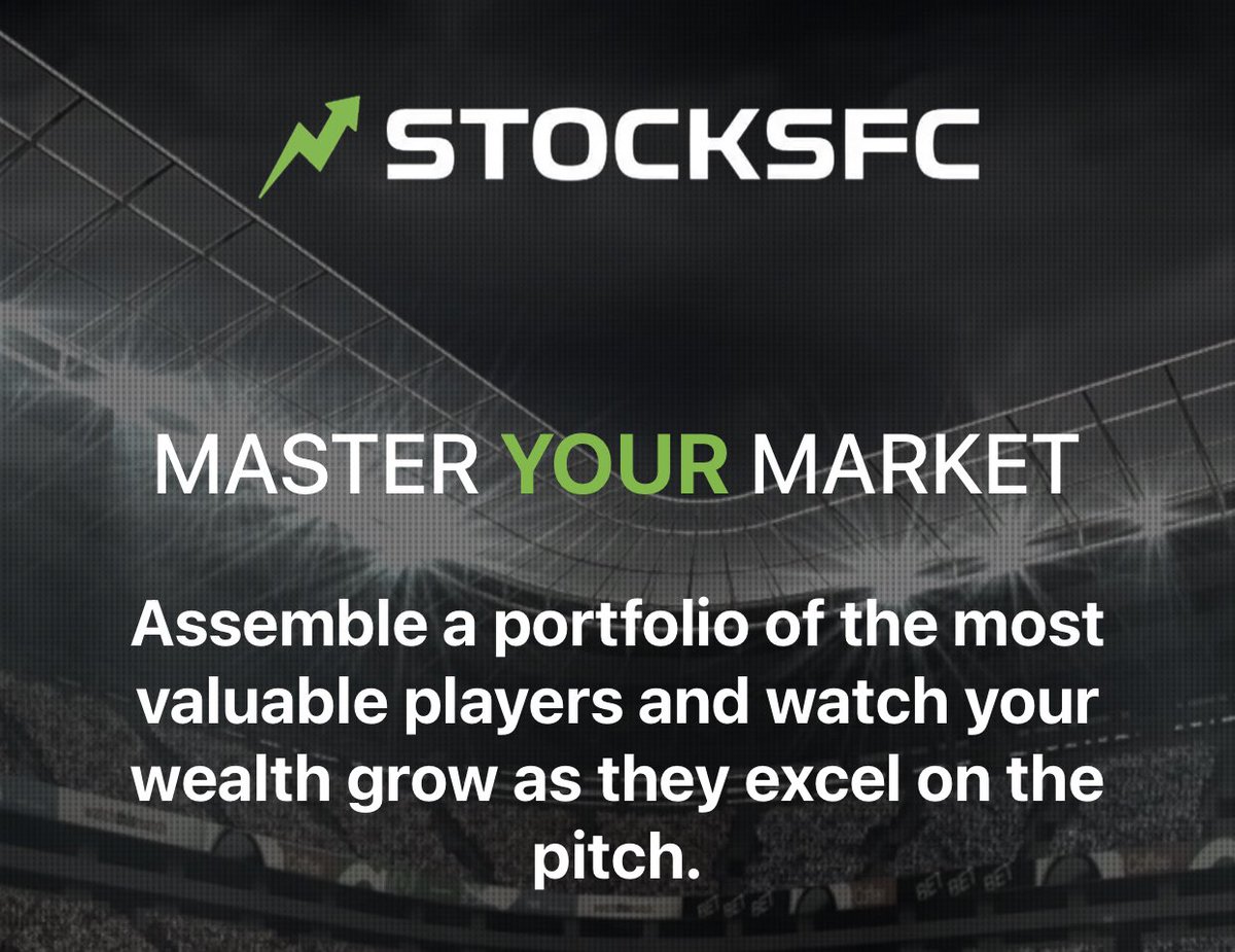 isn't that a very similar slogan to the one #FootballIndex used to use?
You'd think #StocksFC would try and distance themselves as much as they can.