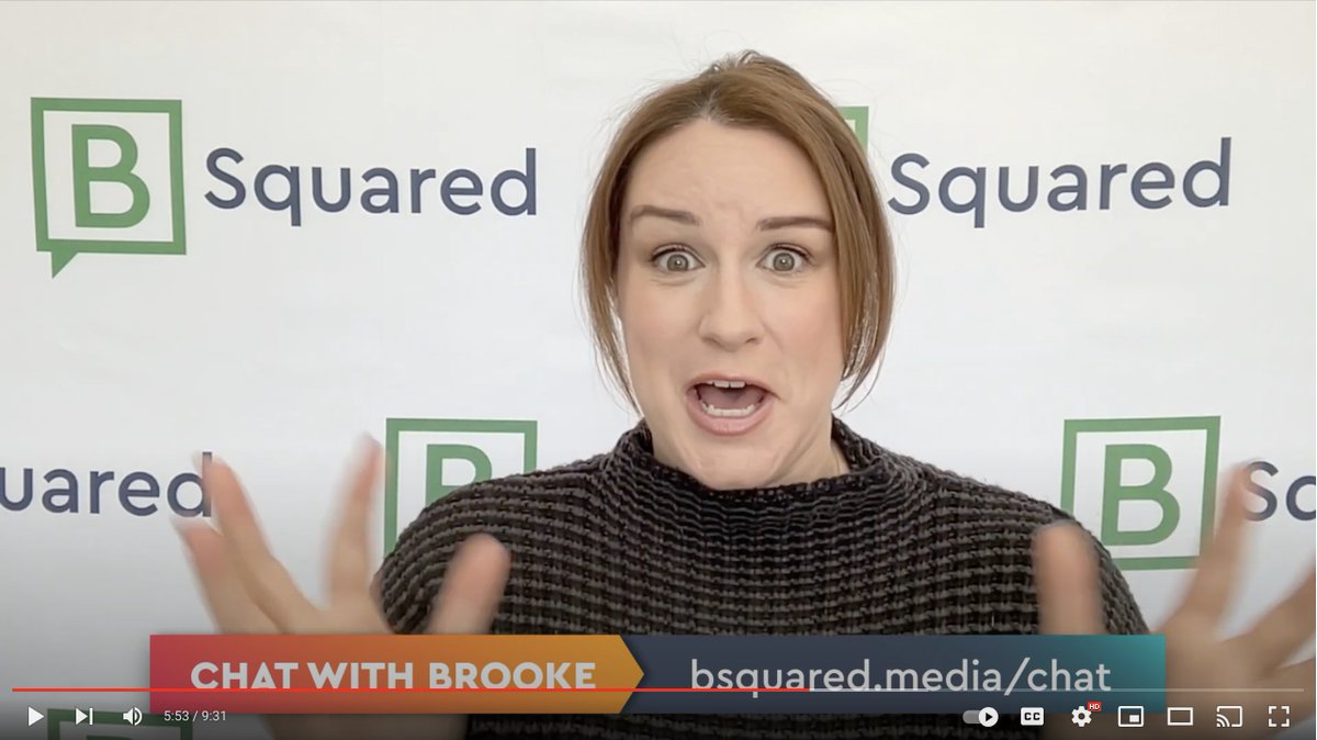 BrookeSellas's tweet photo. β What is #CustomerScience, and how can it help us improve our #marketing messages during these difficult times?
πΉ I tackle this in our first-ever VIDEO newsletter: From Lost to Loyal Video Newsie, Volume 3.
π Watch or listen here β‘οΈ https://t.co/ssjrufIn7b https://t.co/gdPDk0qSff