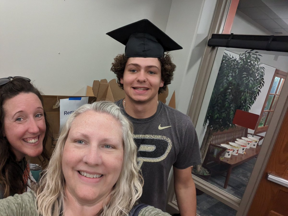 Seeing former students is the best! Congrats Class of 2023!! <a href="/NobleCrossing/">Noble Crossing</a>