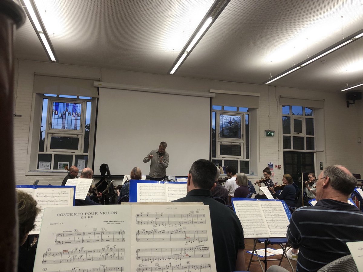 We’ve been having a lot of fun rehearsing #Brahms, #Prokofiev, and #Shostakovich over the past few weeks as we prepare for our summer concert on Saturday 24 June at St Paul’s Wimbledon Parkside