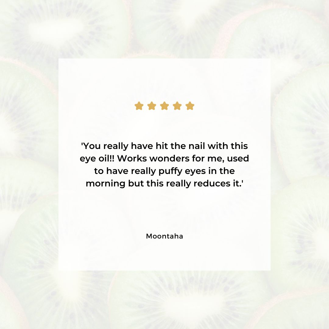 Dark circles and puffy eyes be gone!