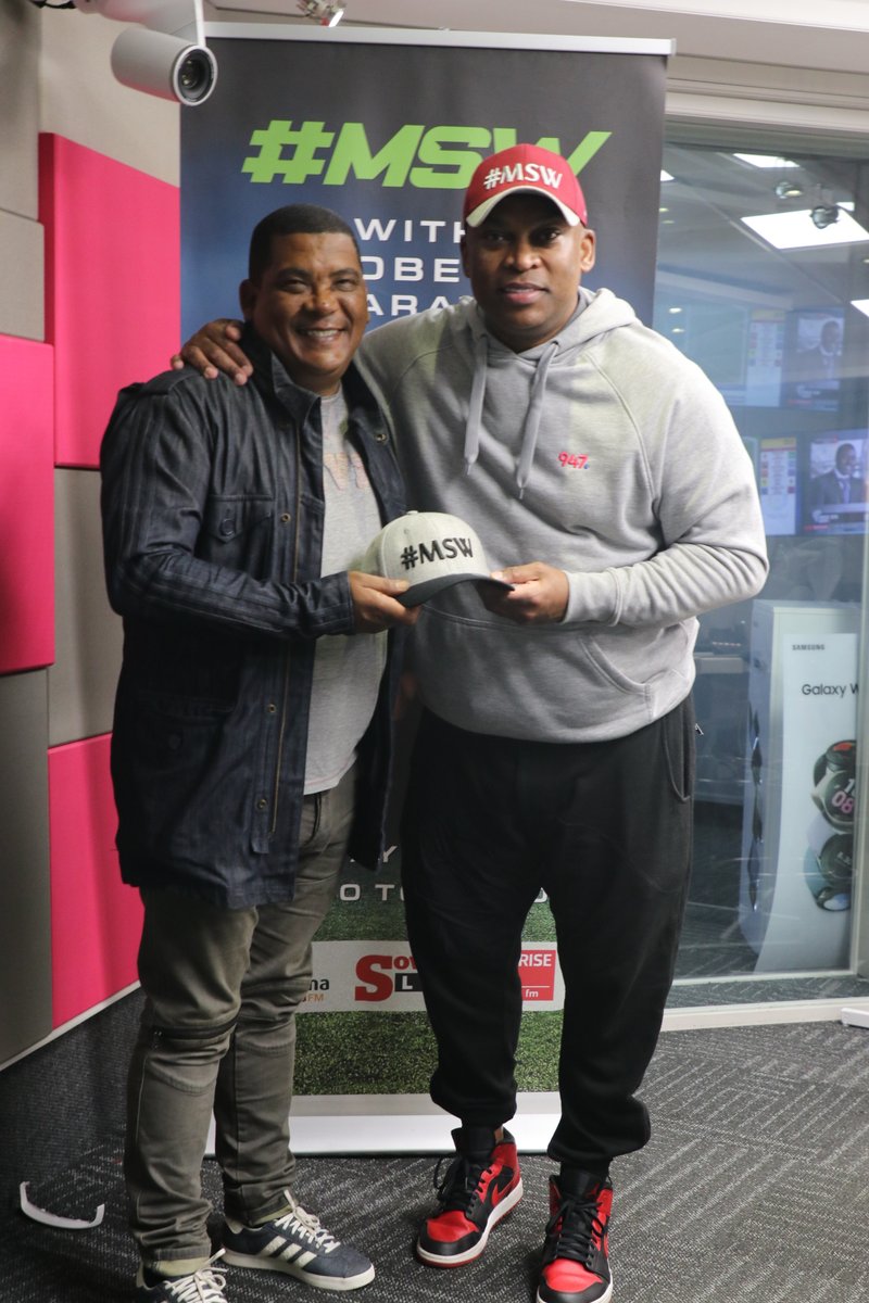 🎙️@robertmarawa in discussion with @SekhukhuneFc coach Brandon Truter. 

🎥 Watch full interview: buff.ly/42l19Fw

#RobertMarawaOn947 #MSWOn947

📻 Weekdays | 6pm
947.co.za