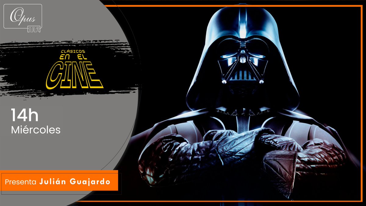 Esta emisión de Clásicos en el Cine la dedicamos a escuchar música de la saga Star Wars y sus historias alternas.

14h. #Opus102
📻 102.1 FM