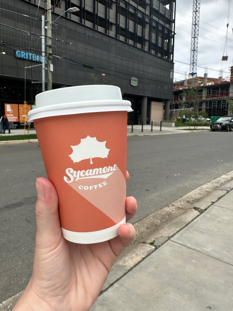 South End staple Sycamore brewing is back open - this time with an attached coffee shop ☕️ Love having so many great food &amp; drink options in Charlotte