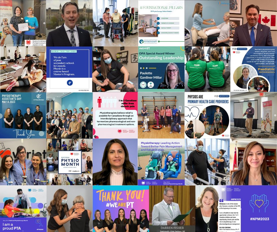 As National Physiotherapy Month comes to a close for another year, we want to express our deepest appreciation to all of our Divisions and Branches, partners, and community members for their incredible support throughout #NPM2023