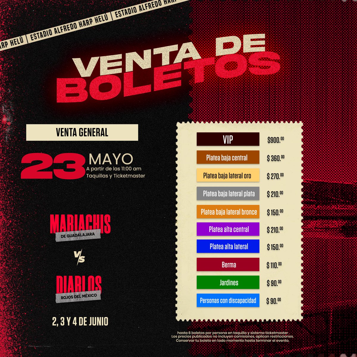 Estadio Alfredo Harp Helú on Twitter "Este fin de semana arderá de