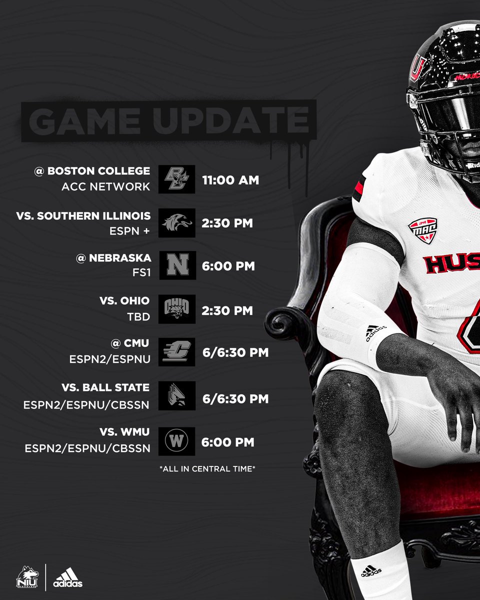 🚨 Schedule Update 🚨 We’ve got some game times for you so mark those calendars! 🗓️ #PackPRIDE 🐾 | #TheHardWay ⛓️