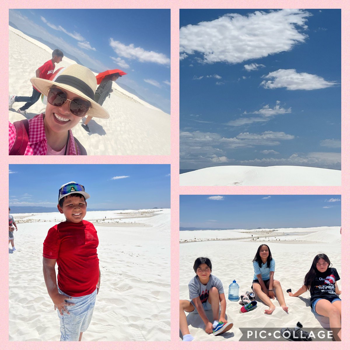 It was a quick trip to White Sands but glad we were able to give our Coyotes this experience. Grateful to my amazing team for being such great sports. ❤️#TISDProud