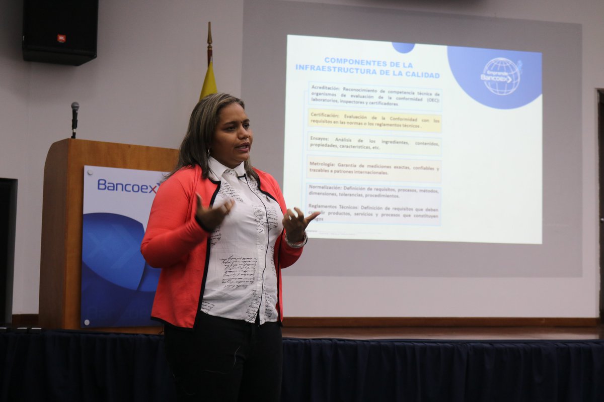 CalidadEsVida's tweet photo. La dirección de Gestión de la Calidad de #Sencamer abordó sobre la importancia de la marca #NORVEN en el comercio y la importancia de la infraestructura de la calidad en los procesos productivos de los emprendedores.
#EnVenezuelaSomosCalidad
#ElSurRenace https://t.co/yelYreASuO